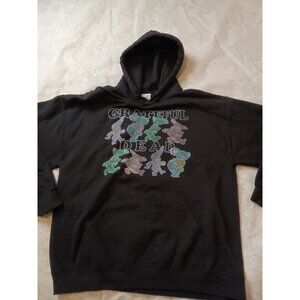 Grateful Dead Junk Food Hoodie Sweatshirt M Dancing Bears